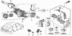 35103S04003 - Electrical/Exhaust/Heater/Fuel: SCREW, RECESSED for Honda Image