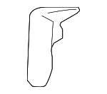 15914834 - Body: Inner Cover for Chevrolet: Silverado 1500, Silverado 2500 HD, Silverado 3500 HD | GMC: Sierra 1500, Sierra 2500 HD, Sierra 3500 HD Image