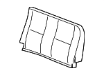 20904905 - Body: Seat Back Cover for Chevrolet: Silverado 1500, Silverado 2500 HD, Silverado 3500 HD | GMC: Sierra 1500, Sierra 2500 HD, Sierra 3500 HD Image