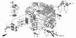 21511RCL000 - Transmission - Automatic: STAY A, HARNESS for Honda Image