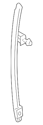 55276112AD - Body: Guide Channel for Dodge: Ram 1500, Ram 2500, Ram 3500 Image