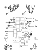 68036345AA - Electrical: Totally Integrated Power Module Cover for Mopar Image
