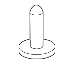 10293818 - Body: Splash Shield Screw for Buick: LaCrosse, Rendezvous, Riviera, Terraza | Chevrolet: Impala, Impala Limited, Malibu, Monte Carlo, S10, Uplander, Volt | GMC: Sonoma | Oldsmobile: Silhouette | Pontiac: Aztek, Grand Prix, Montana | Saturn: Aura Image