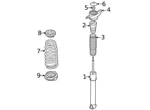 Shocks & Components for 2025 Kia K5 #1