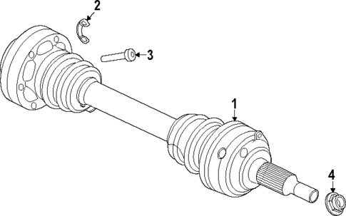 Drive Axles for 2023 Porsche 911 #1