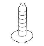 PAF008984 - Body: Header Trim Screw for Porsche Image