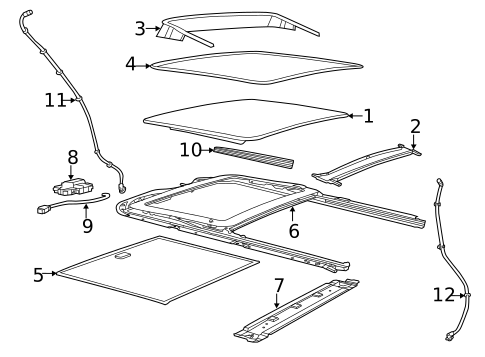 Sunroof for 2014 Jeep Grand Cherokee #0