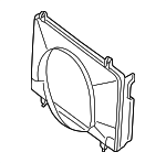 214764S110 - Cooling System: Upper Shroud for Nissan: Frontier, Xterra Image