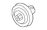 119255S710 - Cooling System: Idler Pulley for Nissan: Frontier, Xterra Image