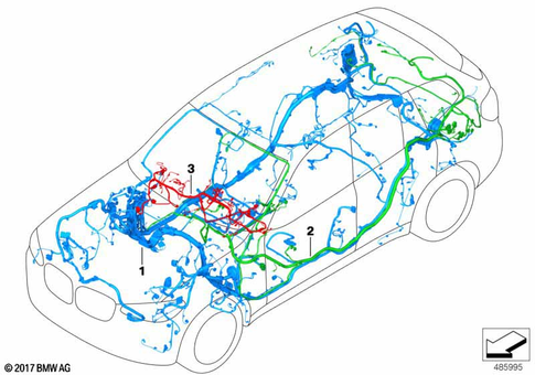 Main Wiring Harness, Duplicate for 2020 BMW X5 45eX #0