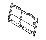 JC3Z18613A39A - Body: Seat Back Frame for Ford Image