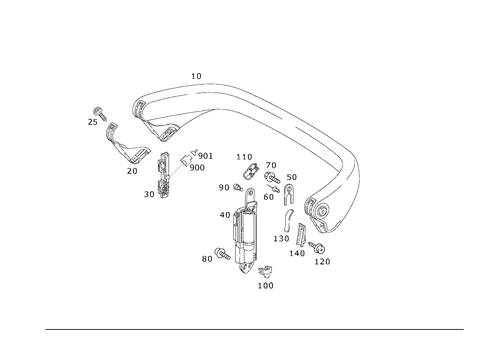 Roll-Over Bar, Draft Stop for 2007 Mercedes-Benz SL55 AMG #0