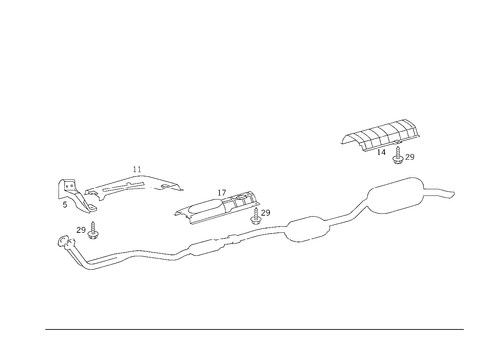 Screening Plates for 1990 Mercedes-Benz 300CE #1