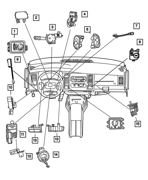 Switches for 2002 Dodge Ram 2500 #1