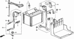 31500SF1A2100M - Electrical/Exhaust/Heater/Fuel: BATTERY ASSY. (25/440AMP) for Acura Image