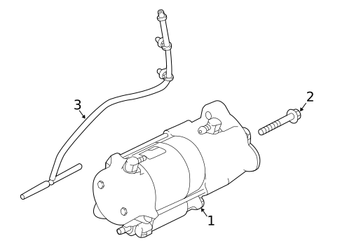 Starter for 2019 Land Rover Range Rover Velar #0
