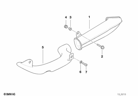 Intake Muffler for 2003 BMW-Motorrad R 1150 RT #1