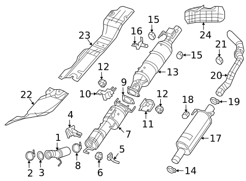 Exhaust Components for 2021 Ram 2500 #0