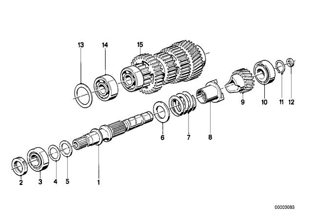 23121451044 - : Tapered Roller Bearing - 45.24X16.64X22 for BMW-Motorrad Image
