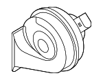 8X0951221A - Electrical: Horn for Volkswagen Image