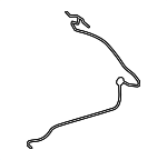 4638609500 - Body: Hose for Mercedes-Benz Image