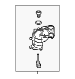 LR081667 - Cooling System: Expansion Tank for Land Rover: Discovery Image