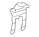 6951116030 - Body: Cylinder &amp; Keys Retainer for Toyota: Echo, FJ Cruiser, Paseo, Tercel Image