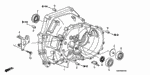 21000RPF305 - Transmission - Manual: CASE, CLUTCH for Honda Image
