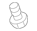 90037801701 - Engine: Hold Down Strap Bolt for Porsche: 718 Boxster, 718 Cayman, 718 Spyder, 911, Cayman, Panamera Image