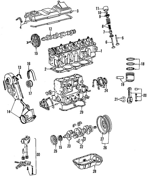 78109601E - Engine: Intake Valve for Volkswagen Image