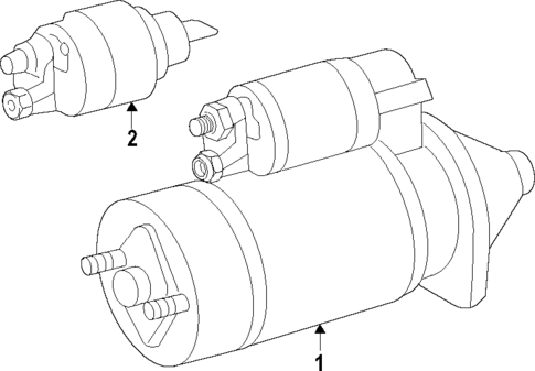 Starter for 2021 Mercedes-Benz AMG GT Black Series #2