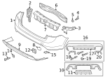 39820294 - Body: Tow Eye Cap for Volvo Image