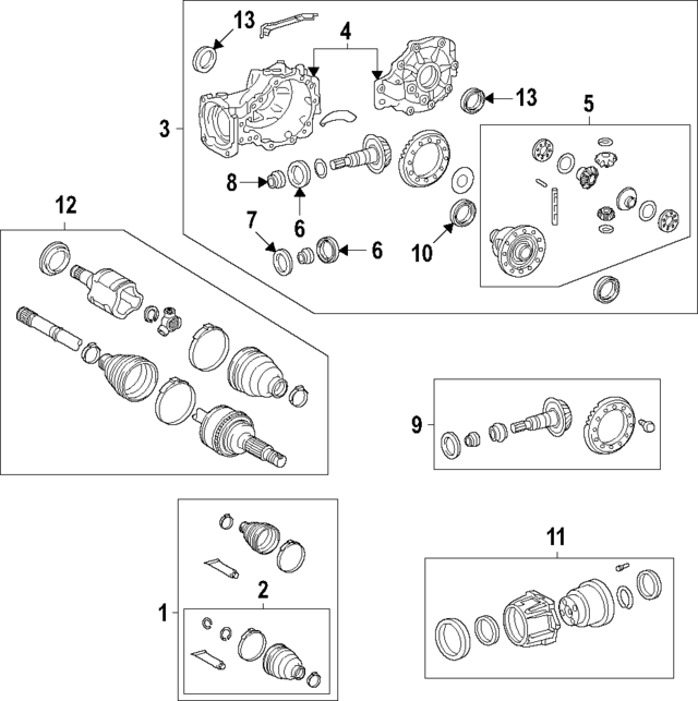 4123152010 - : Pinion Spacer for Lexus: ES250, NX200t, NX250, NX300 Image