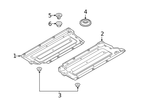 Under Cover & Splash Shields for 2020 Hyundai Veloster N #0