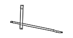 2975200800 - Body: Diagonal Brace for Mercedes-Benz Image