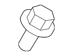 LR071777 - Exhaust: Converter Shield Bolt for Land-Rover Image