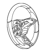 9946019099A84 - Body: Steering Wheel for Mercedes-Benz Image