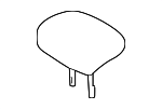 864606MA5B - : 2020-2021 Nissan - Headrest, Center for Nissan: Qashqai, Rogue Sport Image