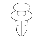 N90541701 - Body: Rear Trim Clip for Audi Image