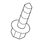 9015960623 - Body: Rocker Molding Screw for Toyota: Avalon, bZ4X, C-HR, Camry, Corolla, Corolla Cross, Crown, Crown Signia, GR Corolla, Grand Highlander, Highlander, Mirai, Prius, Prius AWD-e, Prius C, Prius Prime, Tundra Image