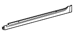 7585112904 - Body: Rocker Molding for Toyota: Corolla Image
