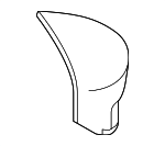 76201TA0A11ZG - Body: Outer Cover for Acura: ILX Image