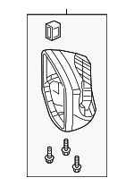 76255TX6A02 - Body: Mirror Housing for Acura: ILX Image