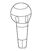 68156391AA - : Gearshift Knob for Mopar Image