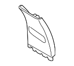 51437066517 - Body: Center Pillar Trim for BMW: 525i, 525xi, 528i, 528i xDrive, 528xi, 530i, 530xi, 535i, 535i xDrive, 535xi, 545i, 550i, M5 Image