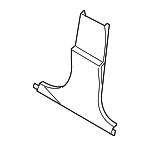 51437066519 - Body: Center Pillar Trim for BMW: 530xi, 535i xDrive, 535xi Image