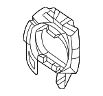 2978887300 - Body: Emblem Bracket for Mercedes-Benz Image