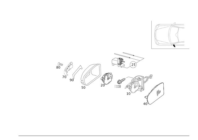 2038106576 - Front Doors: Frame for Mercedes-Benz: 180C, C230, C240, C280, C32 AMG, C320, C350, C55 AMG Image image