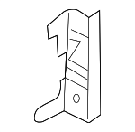 76438CD000 - Body: Inner Lock Pillar Brace for Nissan Image