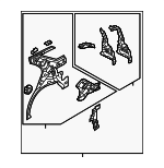 716043E100 - Body: Inner Panel Assembly for Kia: Sorento Image